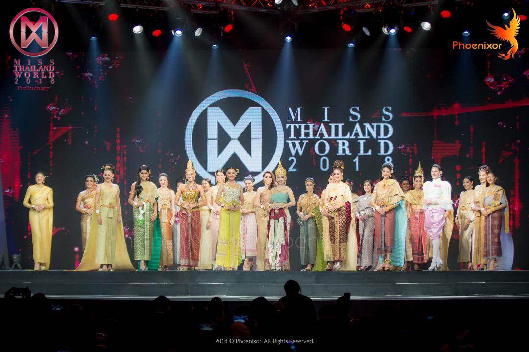 Miss Thailand World 2018 Preliminary - Thai Traditional Costume