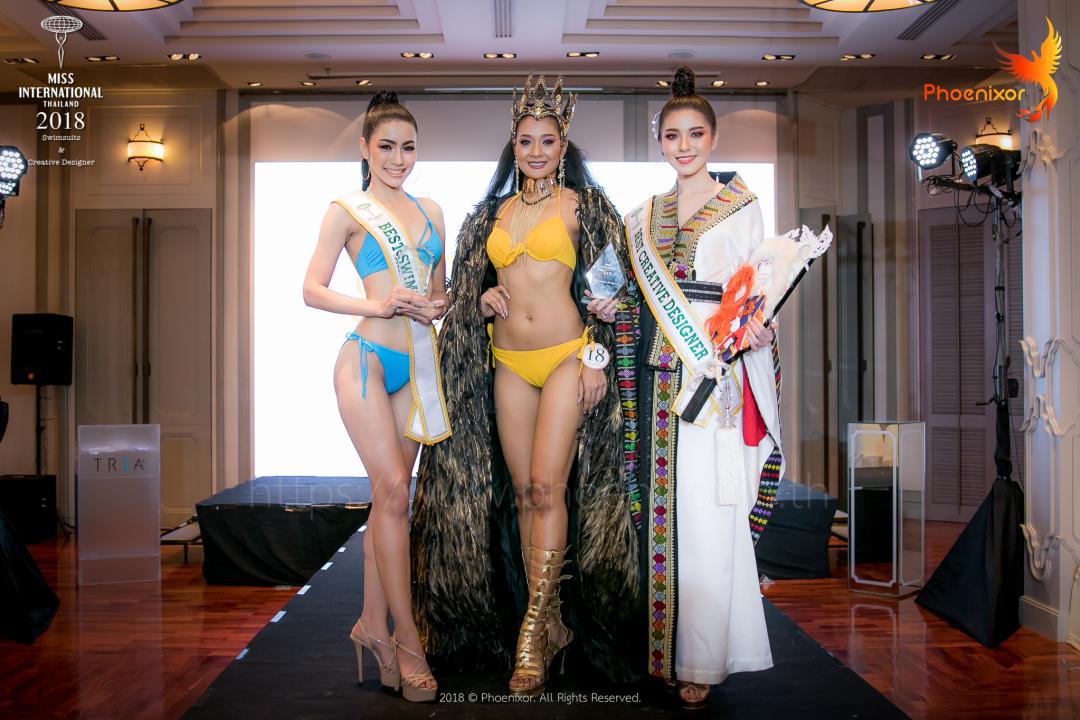Miss International Thailand 2018 in Swimsuits and Creative Designer